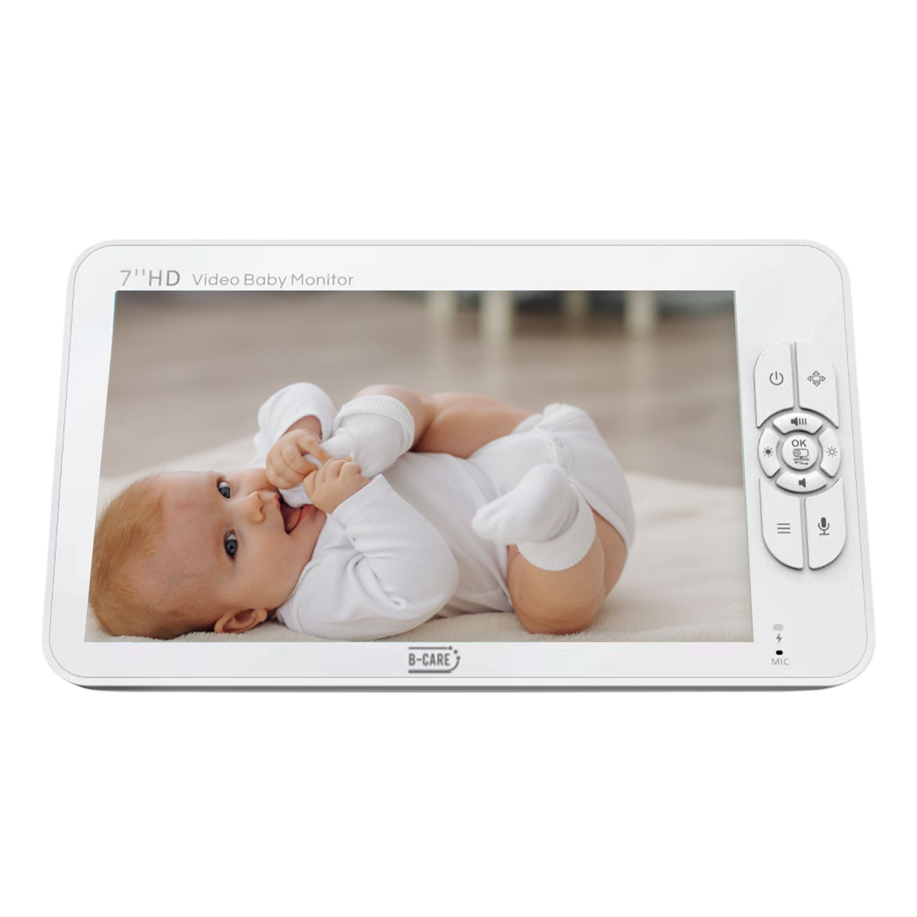 Babyfoon met camera B-care 7 inch voorfoto